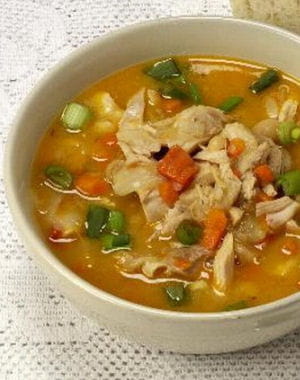 soupe chinoise au poulet 