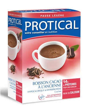 Boisson cacao à l'ancienne de Protical